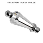 Classic Style Bidet Mixer in Handmade Brass with Lever - Noriana Viadurini