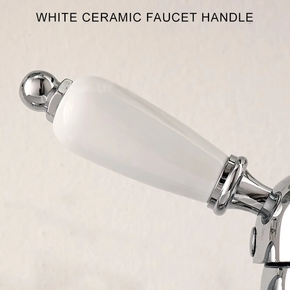 Classic Style Bidet Mixer in Handmade Brass with Lever - Noriana Viadurini