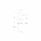 Design Mixer for Washbasin in Brass Made in Italy - Filipo Viadurini