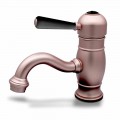Chrome or Colored Design Brass Basin Mixer Made in Italy - Sophie