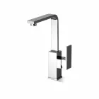 High Swivel Spout Bathroom Sink Mixer Made in Italy - Panela Viadurini