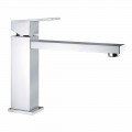Bathroom basin mixer with spout 170 mm center distance Made in Italy - Medida
