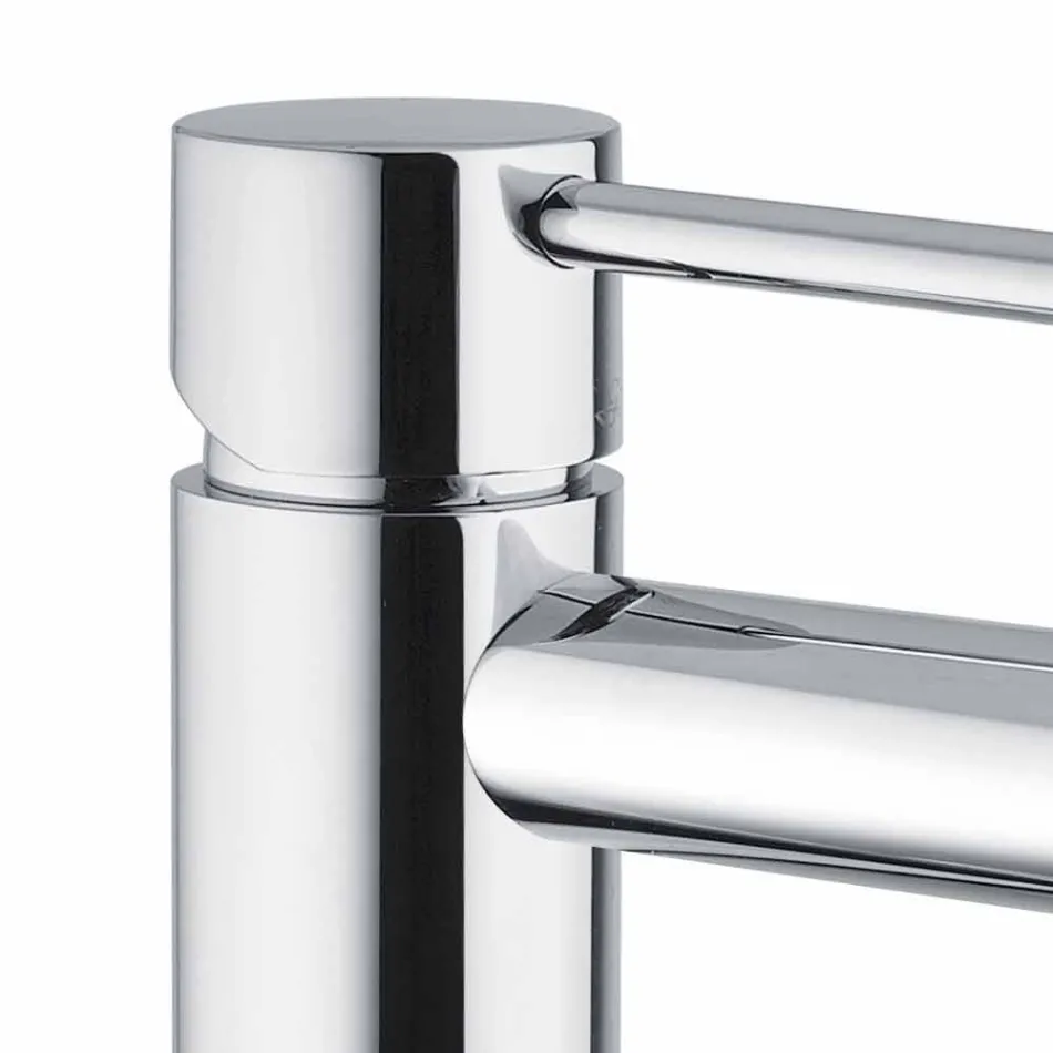 Bathroom Basin Mixer in Chromed Brass Without Drain Made in Italy - Ermia Viadurini