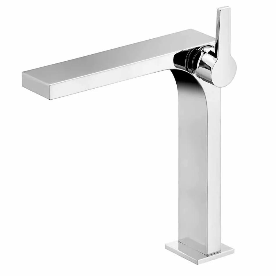 Modern Design Single Lever Mixer for Basin Without Drain - Etto Viadurini