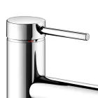 Single Lever Basin Mixer Without Drain High Round Design - Antilio Viadurini