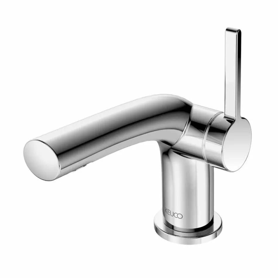 Modern Single-Lever Mixer for Washbasin Without Metal Drain - Pinto Viadurini