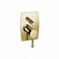 Design Brass Shower or Bathtub Mixer Made in Italy - Neno