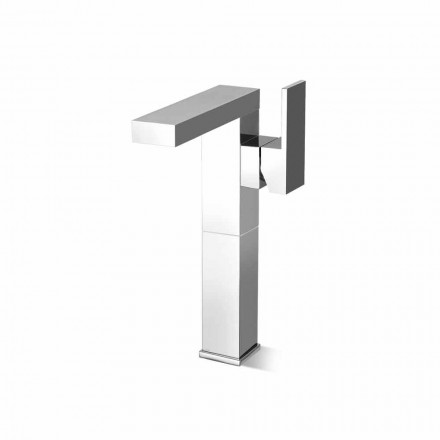 Made in Italy Design Bathroom Sink Mixer with Side Lever - Panela Viadurini