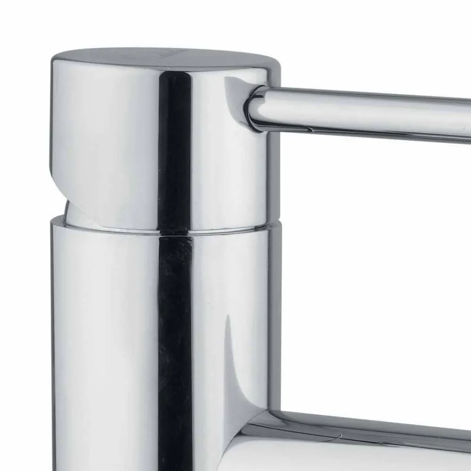 Modern Chrome Brass Bathroom Sink Mixer Made in Italy - Ermia Viadurini