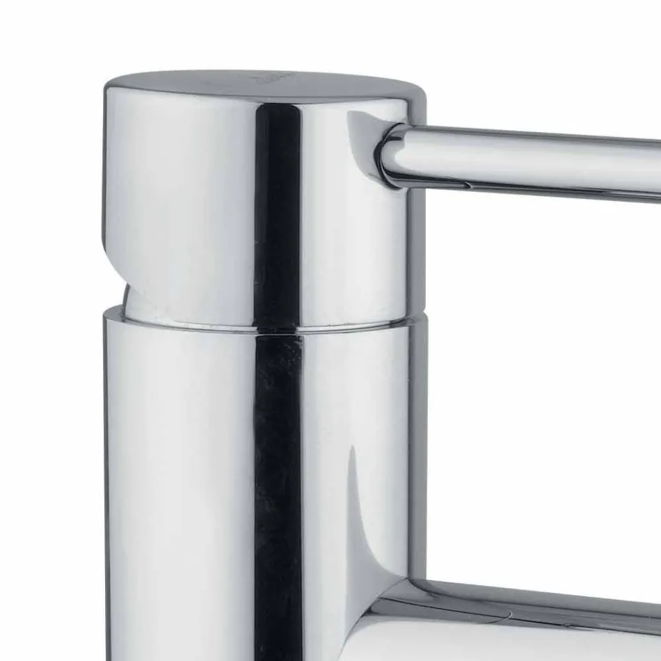 Modern Chrome Brass Bathroom Sink Mixer Made in Italy - Ermia Viadurini