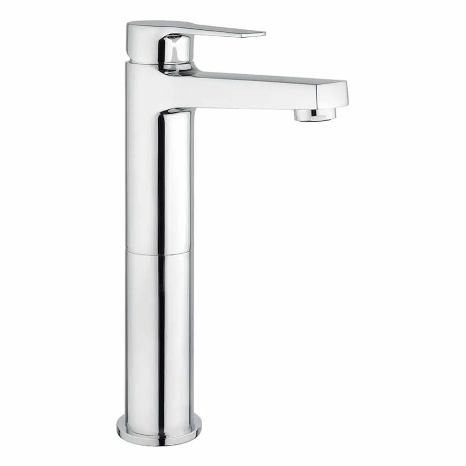 Bathroom Basin Mixer Without Drain in Brass Made in Italy - Sindra Viadurini