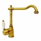 Classic Design Brass Mixer for Kitchen Basin Made in Italy - Carmel Viadurini