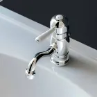 Made in Italy Design Brass Countertop Washbasin Mixer - Binsu Viadurini