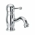 Washbasin mixer in chromed brass 150 mm high Made in Italy - Binsu Viadurini