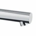 Washbasin mixer in chromed brass with drain made in Italy - Ermia Viadurini