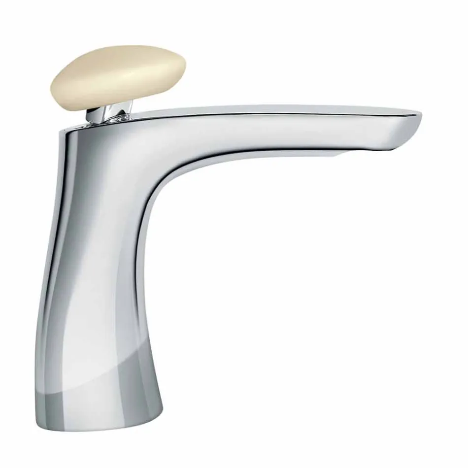 Modern Design Brass Basin Mixer Made in Italy - Besugo Viadurini
