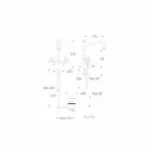 Single-hole basin mixer in chromed brass Made in Italy - Binsu Viadurini