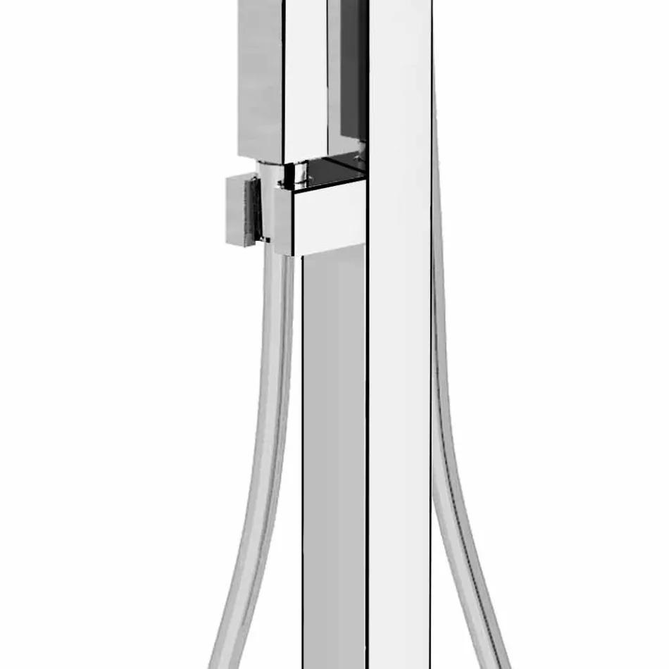 Modern Floor Bath Mixer Made in Italy - Pirio Viadurini