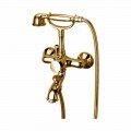 Brass External Bath Mixer Made in Italy - Neno