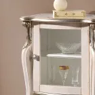 Classic Living Room Furniture with 1 Glass or Wood Door Made in Italy - London Viadurini