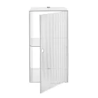 Plexiglass Wall-Mounted Bathroom Cabinet in 4 Colors Made in Italy - Ligea Viadurini