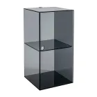 Plexiglass Wall-Mounted Bathroom Cabinet in 4 Colors Made in Italy - Ligea Viadurini