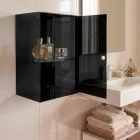 Plexiglass Wall-Mounted Bathroom Cabinet in 4 Colors Made in Italy - Ligea Viadurini