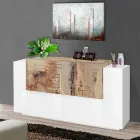 Living Room Furniture 2 Doors and 2 Doors in Wood 2 Finishes - Theresse Viadurini