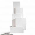 Contemporary design MDF cabinet Tetris by My Home, made in Italy