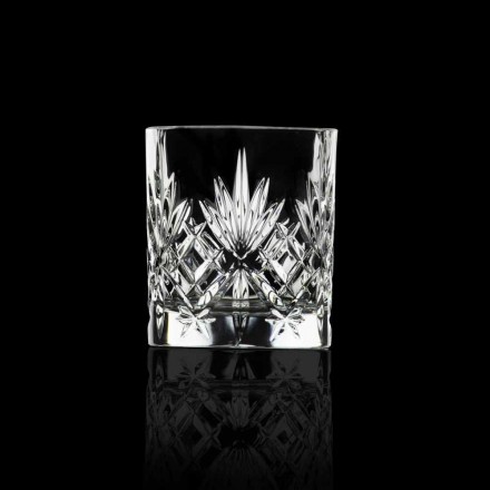 Old Fashioned Tumbler Low Cocktail Glasses 12 Pieces Crystal - Cantabile Viadurini
