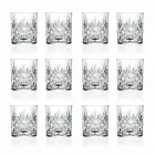 Old Fashioned Tumbler Low Cocktail Glasses 12 Pieces Crystal - Cantabile Viadurini