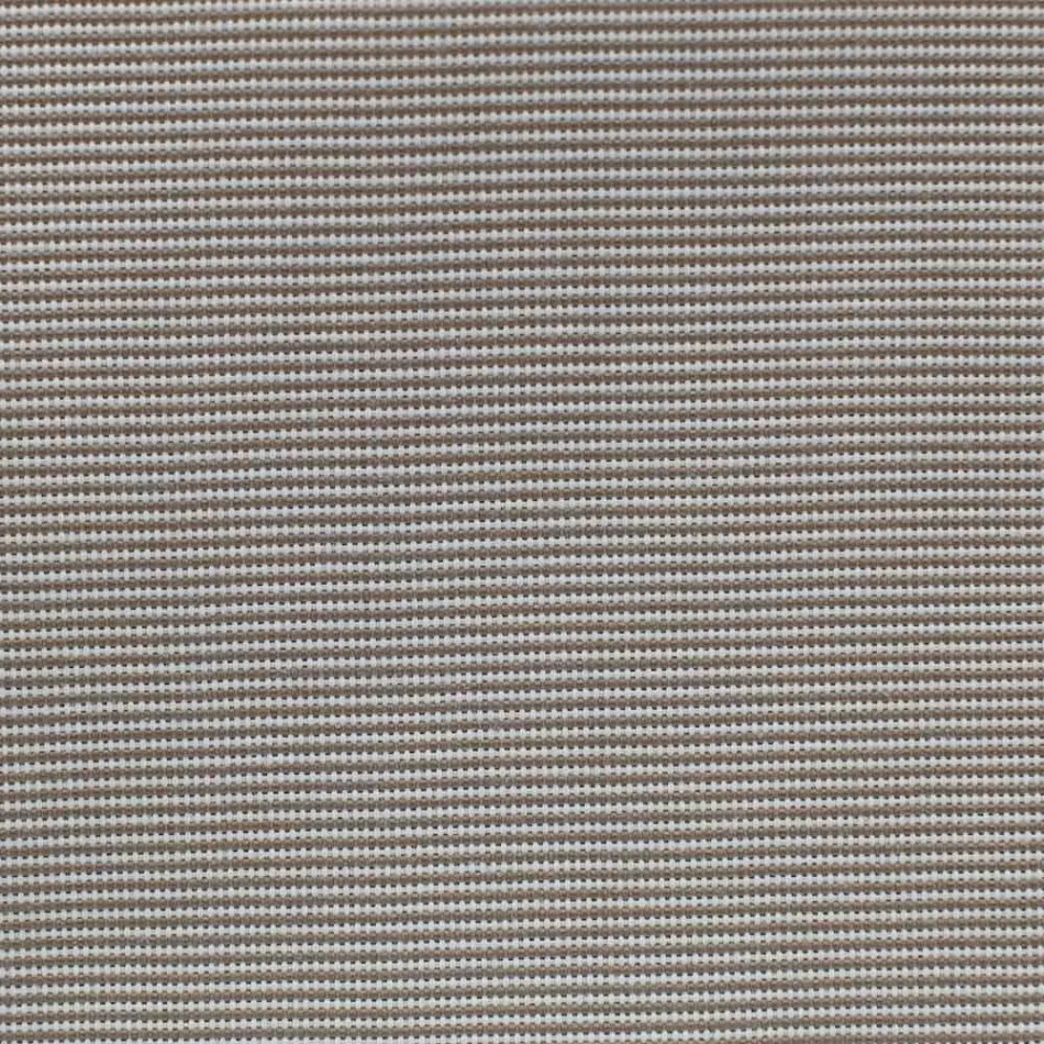 Garden Umbrella with Structure in Striped Aluminum and Fabric - Renaud Viadurini