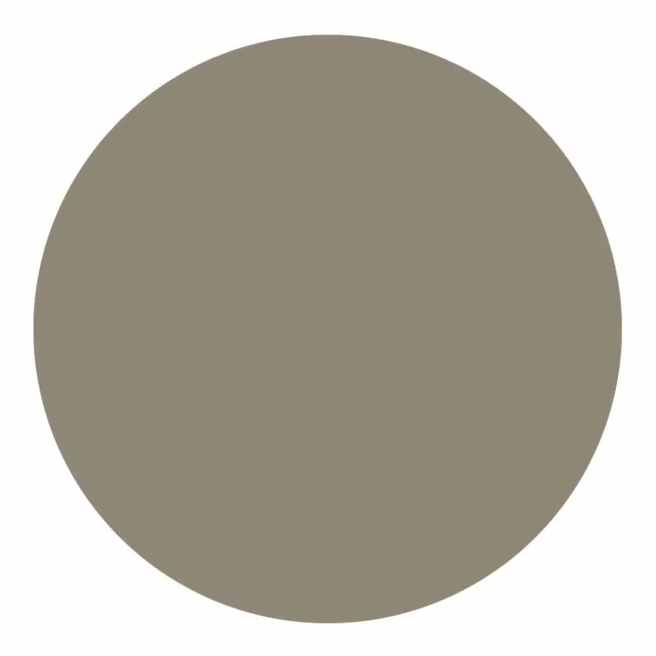 Design Wall Clock in White Wood or Rectangular Taupe - Artifice Viadurini