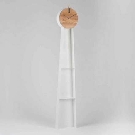Design Pendulum Clock with Steel Structure Made in Italy - Pendolino Viadurini