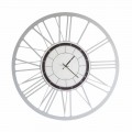 Large Size Modern Iron Wall Clock Made in Italy - Einar