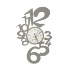 Large Design Iron Wall Clock with External Numbers - Aquarius Viadurini