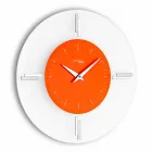 Round Wall Clock in Methacrylate and Aluminum Made in Italy - Syria Viadurini