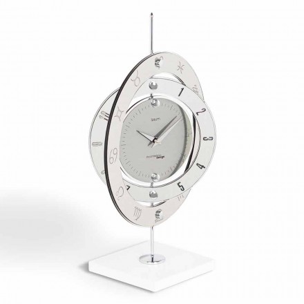 Pluto modern design table clock made in Italy Viadurini