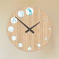Wooden Clock with Marine Print Made in Italy - Honduras
