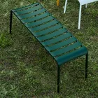 Low Bench in Outdoor Painted Aluminum, Made in Italy - Sybella Viadurini