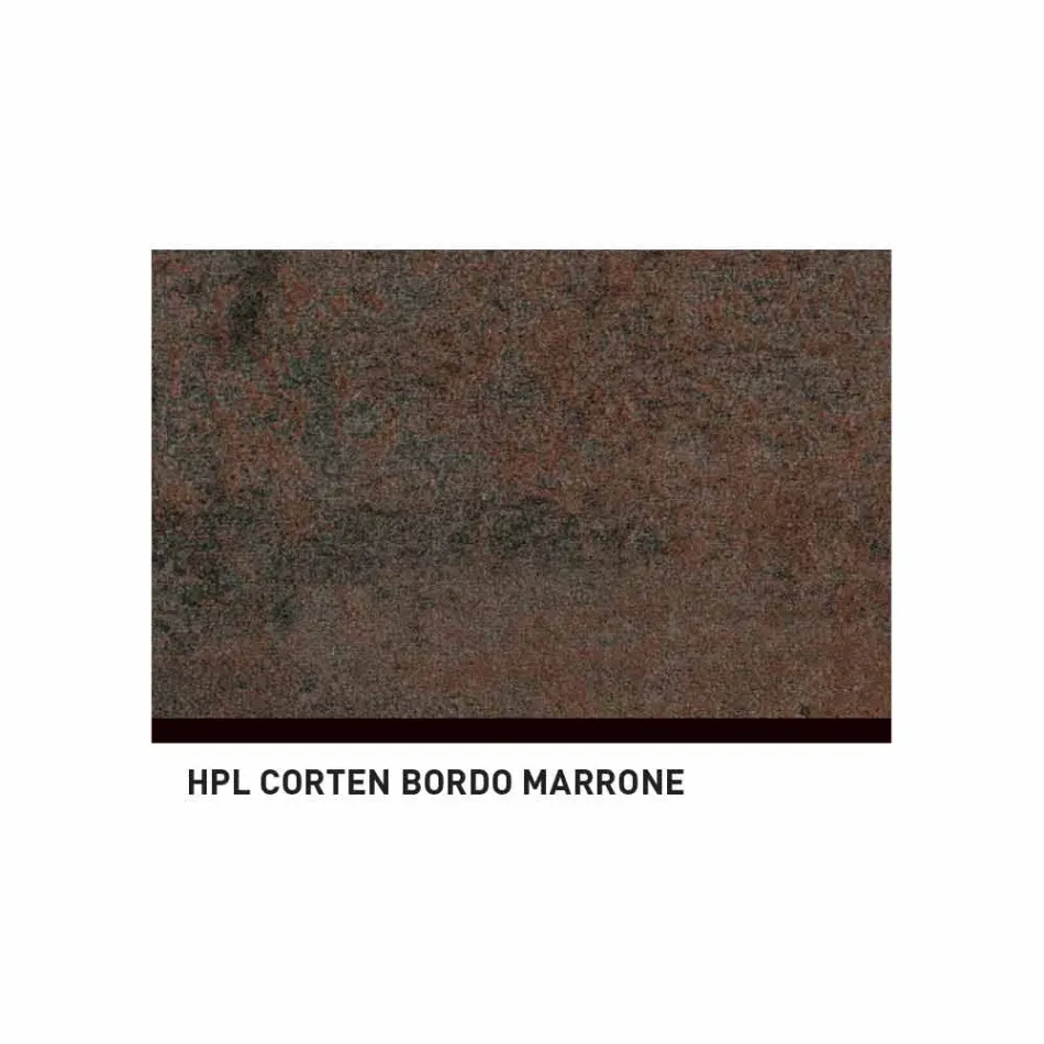 Varaschin System outdoor bench in design painted aluminum Viadurini