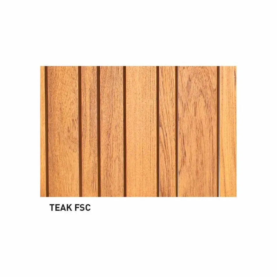 Varaschin System outdoor bench in design painted aluminum Viadurini