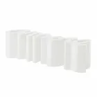 Colorful design bench Slide Love modern made in Italy Viadurini