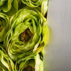 Decorative Wall Panel with Artificial Flowers Made in Italy - Nunco Viadurini