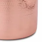 High Pot in Hand Tinned Copper with Handles and Lid 20 cm - Mariarita Viadurini