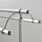 Vintage Brass Bathroom Towel Hanger Stand Made in Italy - Aristide Viadurini