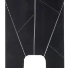 Floor lamp made of wood and fabric Grilli Zarafa made in Italy Viadurini