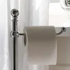 Vintage Terra Floor Lamp with Paper Holder and Toilet Brush Holder in Brass and Ceramic – Caen Viadurini