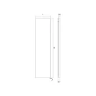 Radiant Plate with Electric System in Carbon Steel Made in Italy - Bigne Viadurini