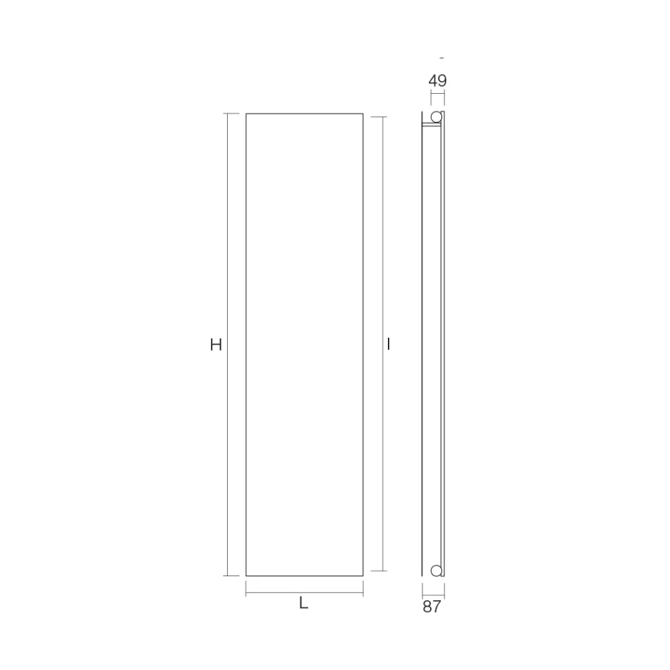 Radiant Plate with Hydraulic System in Carbon Steel Made in Italy - Bigne Viadurini